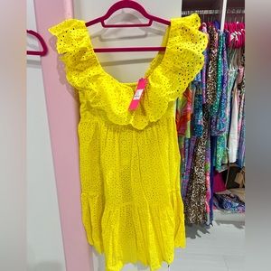 Lilly Pulitzer dress yellow